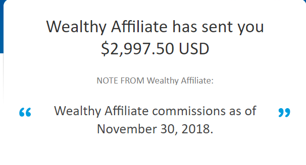 Wealthy Affiliate Commissions
