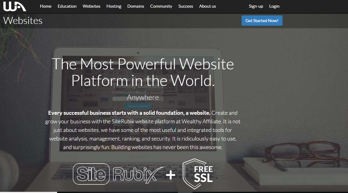 Siterubix website builder
