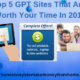 Top 5 GPT Sites